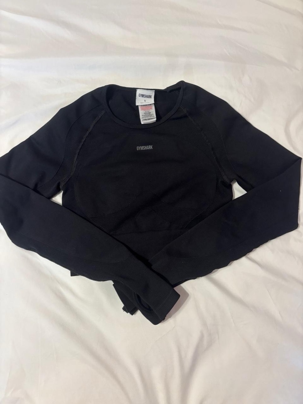 Gymshark black ong sleeve